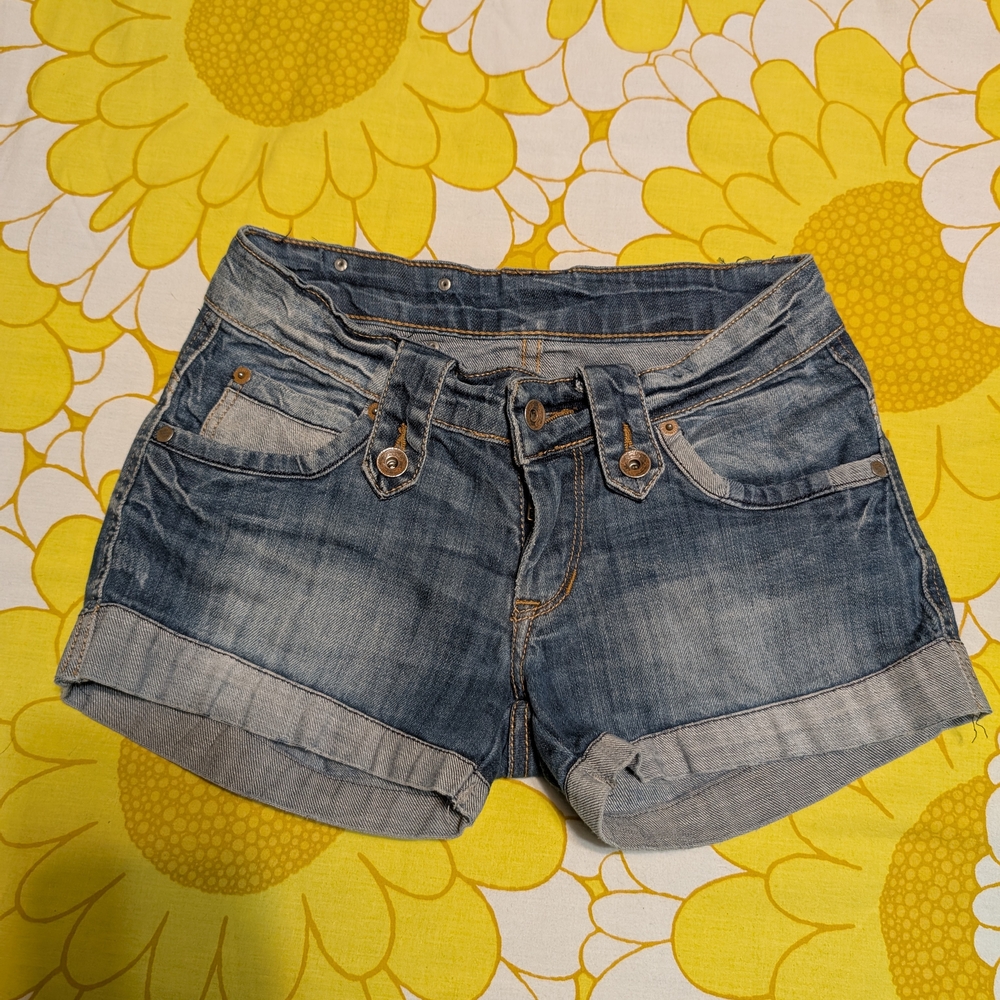 Denim Blue Women's Shorts By Kapital 5